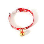 Adjustable Pet Flower Hollow Bell Collar Cat Dog Collar Accessories, S 17-32cm