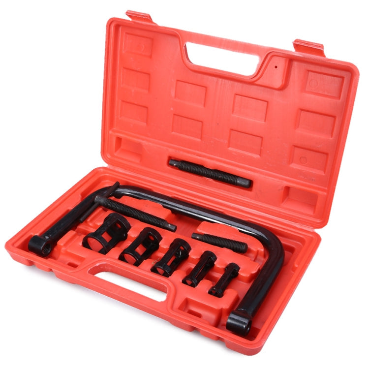 10pcs Valve Clamps Spring Compressor Automotive Tool Set Repair for Car Motorcycle, 9 In 1 Valve Clamps 9 In 1 Valve Clamps