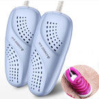 Chigo 220V Shoe Dryer Household Adult And Child Warm Shoe Dryer, CN Plug, 07 Children Blue, 07 Children Pink, 07 Adult Ordinary, 07 Adult Retractable, Adult Timing, Telescopic Timing, 02 Models, 02 Timing, Children White Timing 07 Children Blue