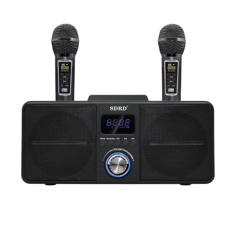SDRD SD309 Wireless Microphone Bluetooth Audio All-In-One Machine Black