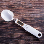 ABS Electronic Measuring Spoon Spoon Weighing Measuring Tool, Specification: 500g/0.1g, 500g/0.1g ABS White, 500g/0.1g ABS Black 500g 0.1g ABS White