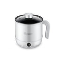 Multi-Function Electric-Cooker Mini Dormitory Student Cooking Rice Stir Frying Non-Stick Pot, 110V US Plug, White Manual Single Pot, White Manual Style with Steaming Grid, White Smart Single Pot, White Smart With Steaming Grid, Green Manual Single... White Manual Single Pot