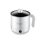 Multi-Function Electric-Cooker Mini Dormitory Student Cooking Rice Stir Frying Non-Stick Pot, 110V US Plug, White Manual Single Pot, White Manual Style with Steaming Grid, White Smart Single Pot, White Smart With Steaming Grid, Green Manual Single... White Manual Single Pot