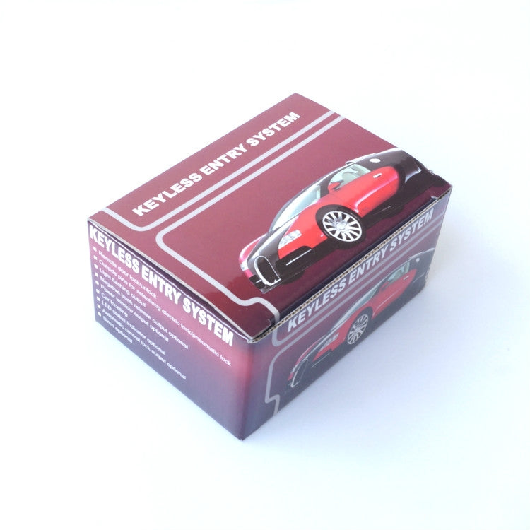 3pcs /Set Car Keyless Entry Remote Control Central Lock Straight Key Blade With Tail Box And Window Lift Function, TSK-405Q/T276