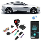 2 Set One-Way Car Anti-Theft Alarm Mobile Phone APP Control Anti-Theft Alarm, Anti-Theft Alarm Anti-Theft Alarm