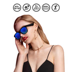 A12 Accessory – Smart Bluetooth Audio Sunglasses Bluetooth Glasses, Blue, Black, Green,...