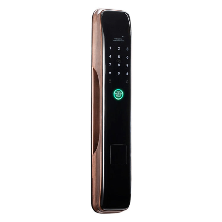 Smart Wifi Anti-Theft Fingerprint Password Lock Mobile Phone Remote Control Electronic Door Lock Magnetic Card Lock, SM-SL808 Automatic Black, SM-SL808 Automatic Bronze – Magnetic SM-SL808 Automatic Bronze