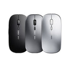 Inphic PM1 Office Mute Wireless Laptop Mouse, Battery Display – Leather