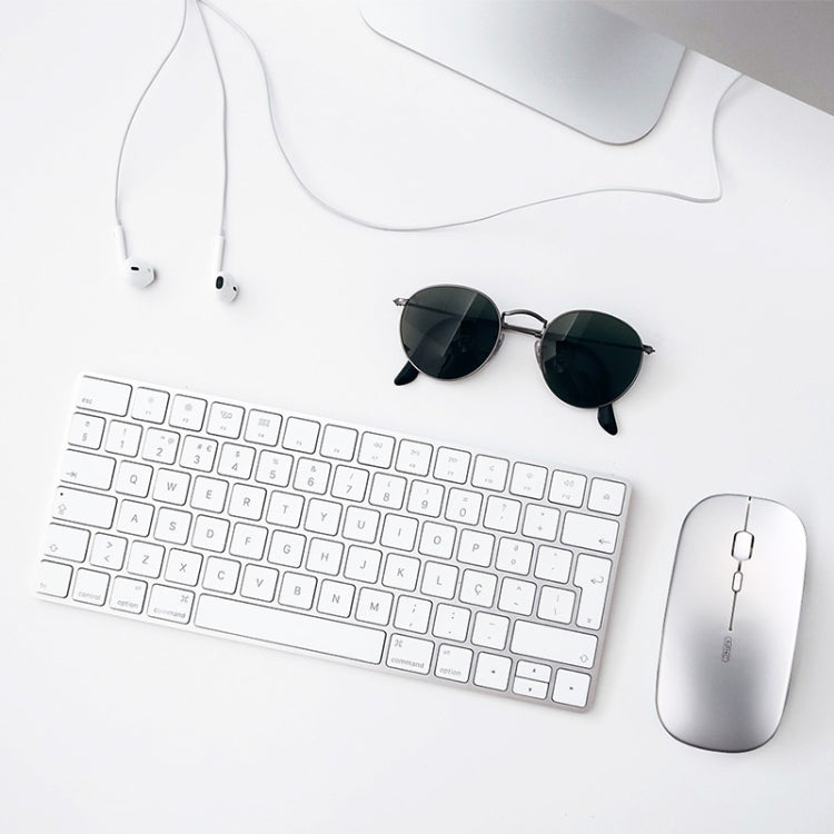 Inphic PM1 Office Mute Wireless Laptop Mouse, Battery Display – Leather
