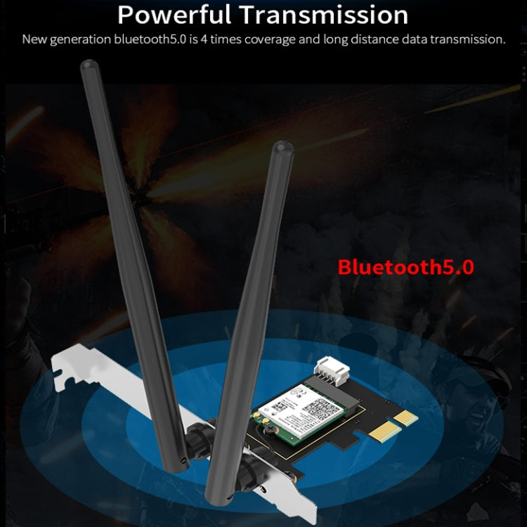 CF-AX200 SE 3000Mbps PCI-E Dual Band Frequency Bluetooth Wireless Network Card – Card Slot, Bluetooth