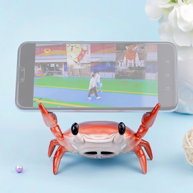 Weightlifting Crab Mobile Phone Stand Desktop Bluetooth Speaker Pen Holder Eye Stand Lazy Mobile Phone Stand Default Title