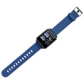 Y12 1.1 inch Screen Smart Bracelet, IP67 Waterproof, Support NFC/ Bluetooth Call/ Sleep Monitoring/ Heart Rate Monitoring/ Blood Pressure Monitoring, Blue, Black, Red Blue