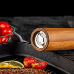 Wooden Pepper Grinder Household Sea Salt Manual Seasoning Bottle Kitchen Tool, Style 1