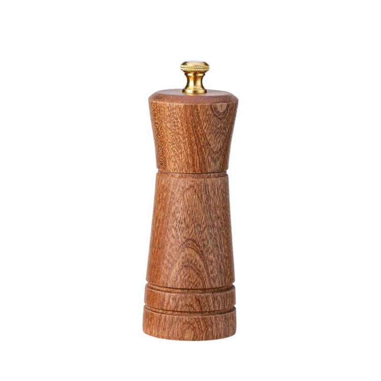 Wood Pepper Grinder Kitchen Household Manual Solid Pepper Powder Black Pepper Mill Grinder Bottle Seasoning Jar, Style 3, 5 inch, Style 3, 8 inch Style 3, 5 inch