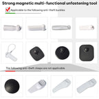 15000GS Universal Anti-theft Strong Deduction Device Clothes Label Magnetic Buckle Supermarket Security Accessories, 12000GS – Magnetic, Aluminum Alloy