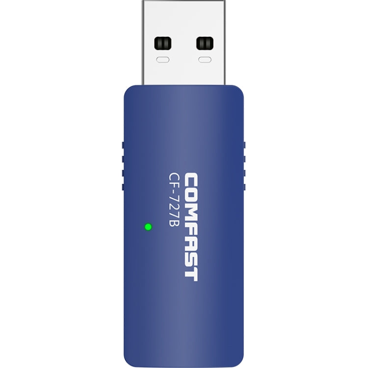 COMFAST CF-727B 1300Mbps Dual Frequency Gigabit USB Desktop Transmitter Receiver Portable Bluetooth V4.2 + WiFi Wireless Network Card – Bluetooth Default Title