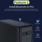 COMFAST CF-727B 1300Mbps Dual Frequency Gigabit USB Desktop Transmitter Receiver Portable Bluetooth V4.2 + WiFi Wireless Network Card – Bluetooth