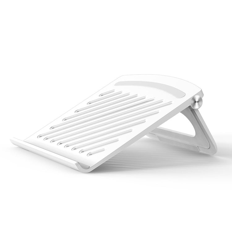 D1601 Laptop Support Folding Heightening Lifting Plate Cooling Bracket, White, Black, Pink – Durable Build, Easy to Use White