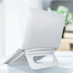D1601 Laptop Support Folding Heightening Lifting Plate Cooling Bracket, White, Black, Pink – Durable Build, Easy to Use