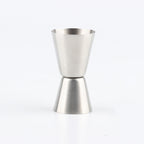 18 in 1 Stainless Steel Cocktail Shaker Set, Oval Bamboo Base, Bar Tool Set, 350ml, 550ml, 750ml