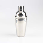18 in 1 Stainless Steel Cocktail Shaker Set, Oval Bamboo Base, Bar Tool Set, 350ml, 550ml, 750ml