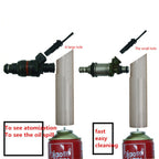 Car Wash Maintenance Manual Fuel Spray Nozzle Cleaning Tool Engine Care Fuel Injector Washing Device Fuel System Cleaning, C2-0013