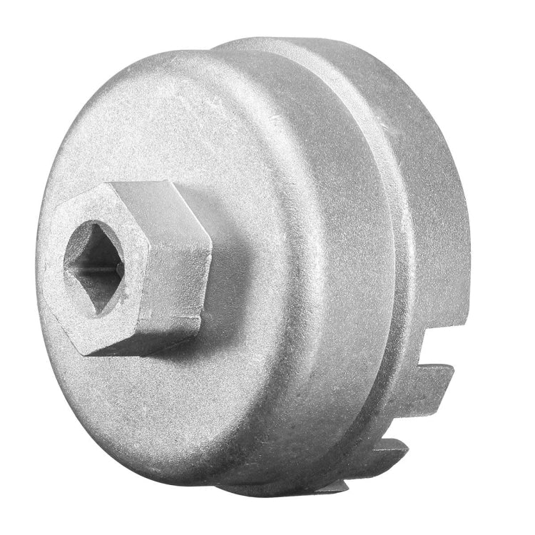 64.5mm Aluminum Oil Filter Wrench Cap Socket Remover Tool for Lexus Toyota Corolla Highlander RAV4 Camry Universal Housing – Non-slip