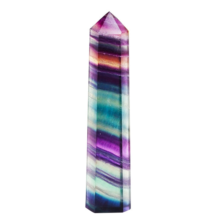 Natural Rough Stone Hexagonal Crystal Column Colorful Fluorite Column Ornaments, 3.5-4 cm, 4.1-4.9 cm, 5-6 cm, 6.1-6.4 cm, 6.5-7 cm, 7.1-7.4 cm, 7.5-8 cm, 8.1-9 cm, 9.1-10 cm, 10.1-11 cm, 11.1-12 cm, 13.1-14 cm, 14.1-15 cm, 3 cm or So – Durable Build,... 4.1-4.9 cm