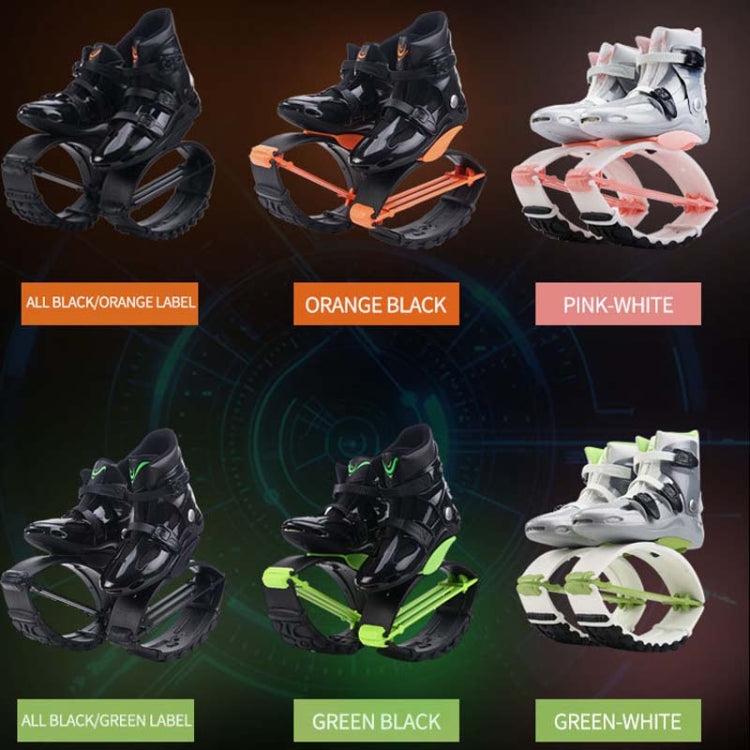 Jumping Shoes Bounce Shoes Indoor Sports Rebound Shoes, 33/35 (Pink White), 33/35 (Green And White), 36/38 (Pink White), 36/38 (Green And White), 36/38 (Orange Black), 36/38 (Green And Black), 39/41 (Green And White), 39/41 (Orange Black)        ...