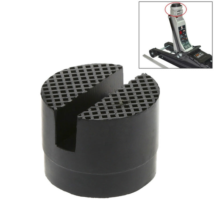 Floor Slotted Car Rubber Jack Pad Frame Protector Adapter Jacking Disk Pad Tool, Rubber Jack Rubber Jack