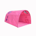 Children Home Bed Crawl Tunnel Game House Tent, Pink, Blue with Mosquito Net, Pink with Mosquito Net Pink