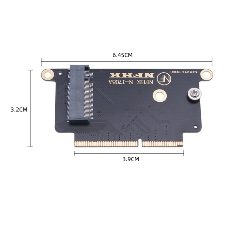 2 PCS NVMe M.2 NGFF SSD Adapter Card For MacBook Pro 13.3 Inch A1708 (2016 - 2017) – Durable Build, Easy to Use