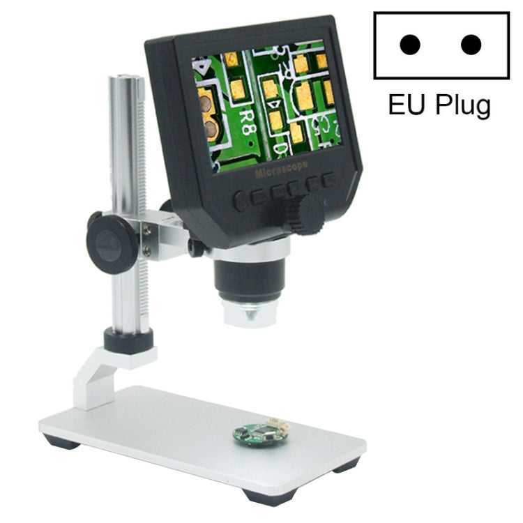 G600A HD Mobile Phone Repair Microscope 4.3 Inch Screen Digital Microscope Electron Microscope, EU Plug, US Plug EU Plug
