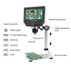 G600A HD Mobile Phone Repair Microscope 4.3 Inch Screen Digital Microscope Electron Microscope, EU Plug, US Plug