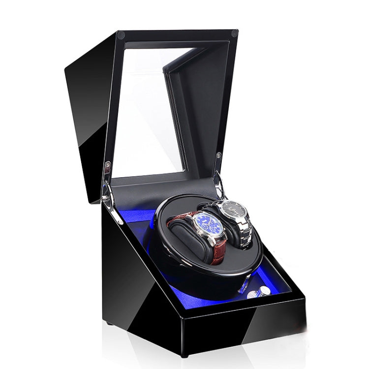 Watch Shaker Automatic Mechanical Watch Rotating Motor Winding Box, US... All Black All Black