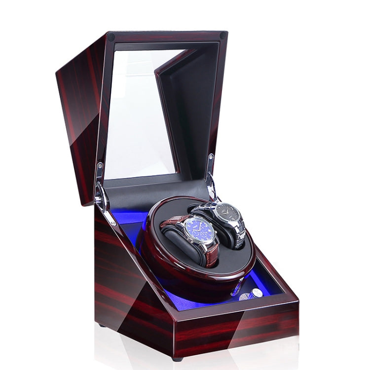 Watch Shaker Automatic Mechanical Watch Rotating Motor Winding Box, US... Ebony Ebony