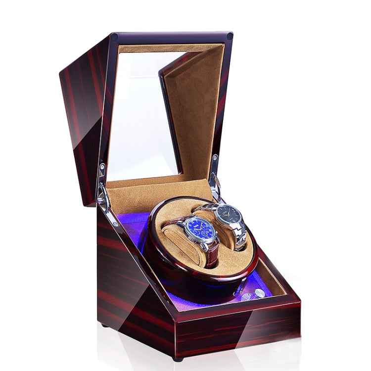 Watch Shaker Automatic Mechanical Watch Rotating Motor Winding Box, US... Ebony Camel Flannel Ebony Camel Flannel
