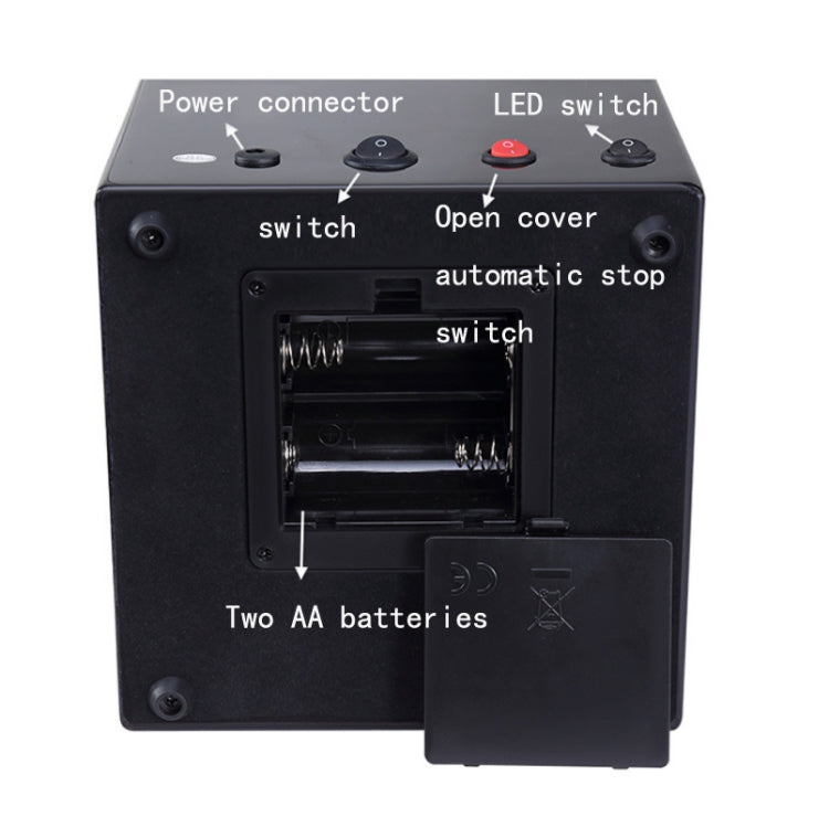 Electric Motor Rotating Watch Box Automatic Mechanical Watch Shaker, US...