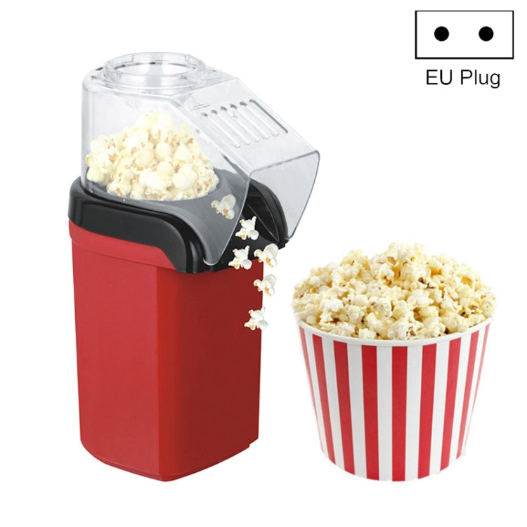 Household Electric Popcorn Machine Blow Mini Popcorn Bagging Machine, EU Plug 220V, US Plug 110V EU Plug 220V