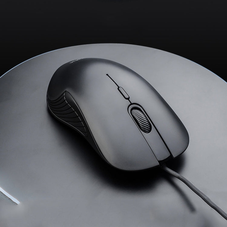 Inphic PB1 Business Office Mute Macro Definition Gaming Wired Mouse, Cable Length: 1.5m, Classic Back Breathing Light, Matte White Breathing Light – Durable Build, Easy to Use