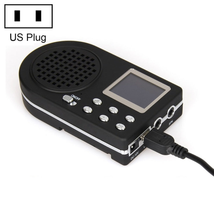 Outdoor Electronic Bird Caller Player MP3 With Wireless Remote Control, US Plug, EU Plug US Plug