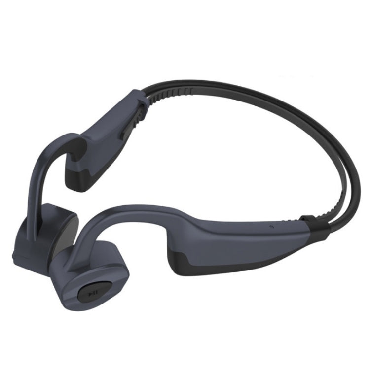 K7 Bone Conduction Bluetooth 5.0 Wireless Earphone Waterproof Headphones, 16GB RAM 16GB RAM Black