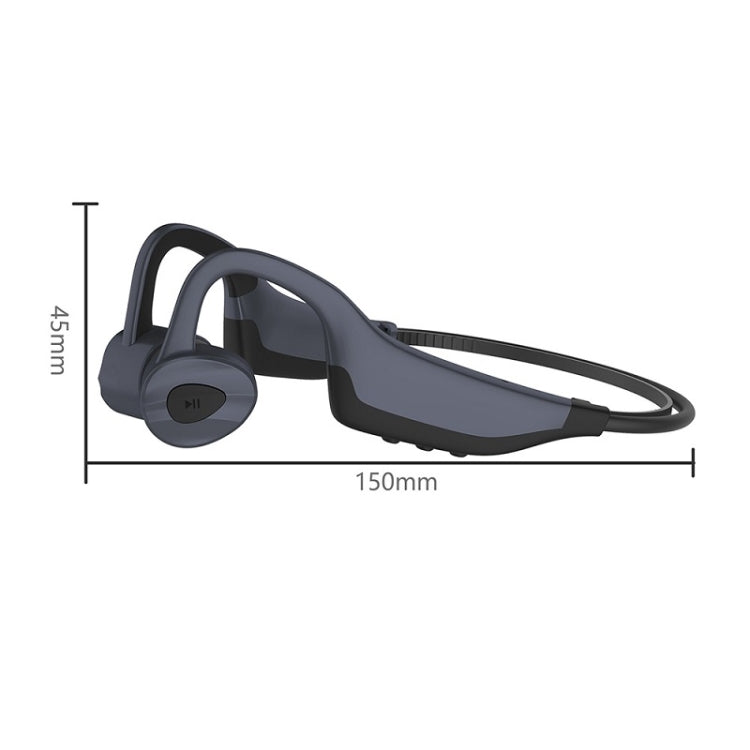 K7 Bone Conduction Bluetooth 5.0 Wireless Earphone Waterproof Headphones, 16GB RAM