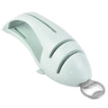 Multi-Function Fish Shape Knife Sharpener Tool Holder Diamond Tungsten Steel Knife Sharpener, Green, Pink, Black Green