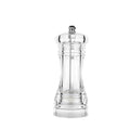 Acrylic Transparent Pepper Grinder Manual Pepper Grinder Ceramic Core Multi-Purpose Seasoning Bottle, 4 Inch, 5 Inch, 6 Inch 4 Inch