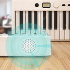 Wersi 88-Key Foldable Portable Electronic Piano Keyboard For Beginners Practice Piano, CN Plug, USB White, USB Black – Bluetooth, Ultra-thin