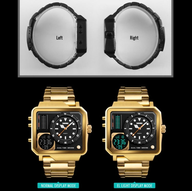 1392 Multi-Function Outdoor Sports Watch Business Double Display...