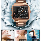1392 Multi-Function Outdoor Sports Watch Business Double Display...