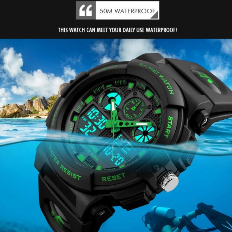 1270 Men Waterproof Dual Display Digital Watch Outdoor Sports Watch,...