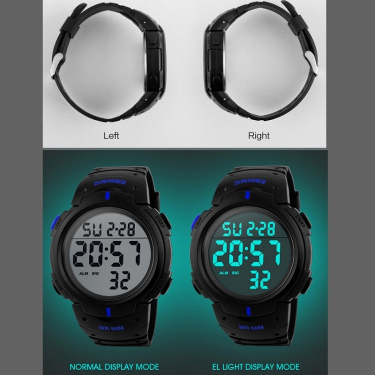 1068 Men Waterproof Outdoor Sports Digital Watch Student Fashion Watch,...